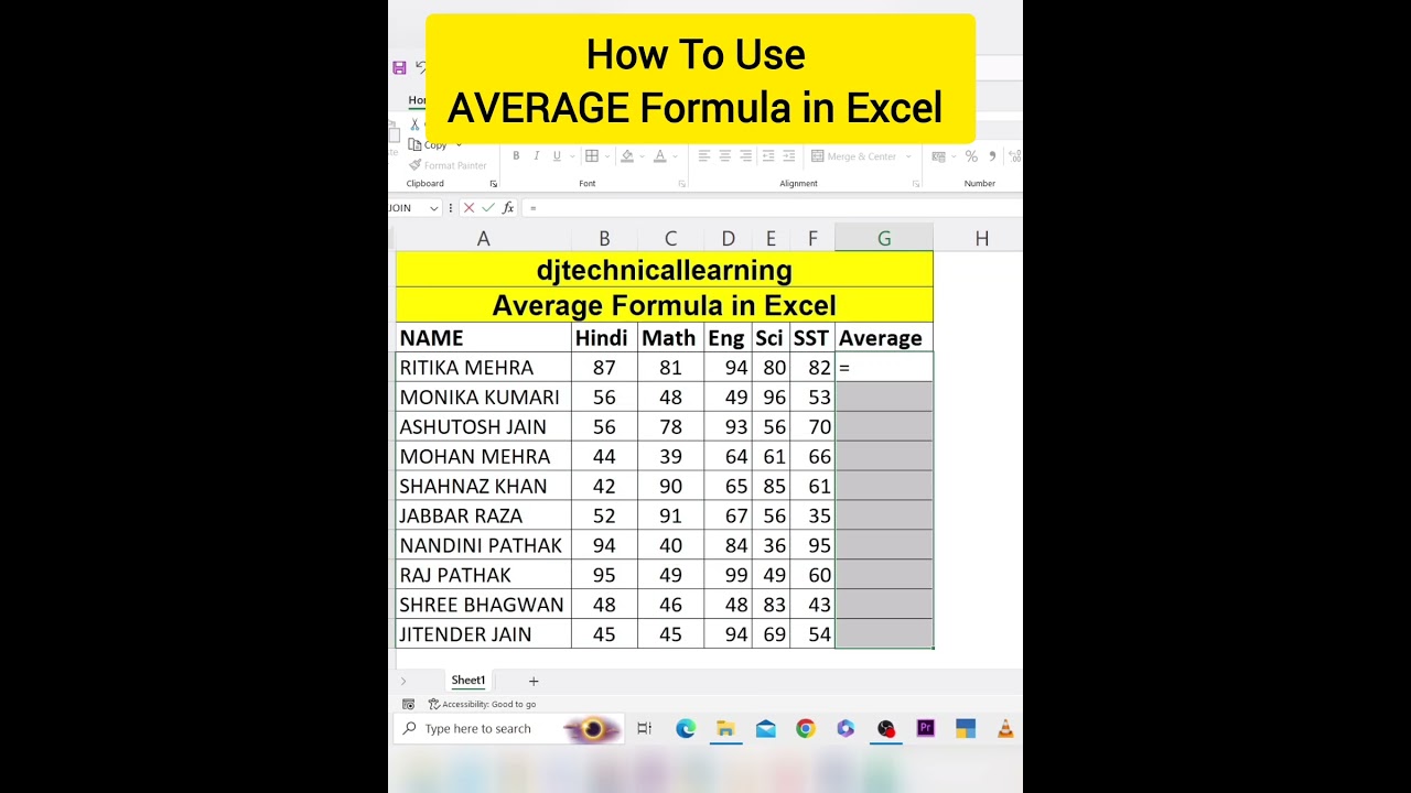 Master the AVERAGE Formula in Excel: Easy Step-by-Step Guide 📊