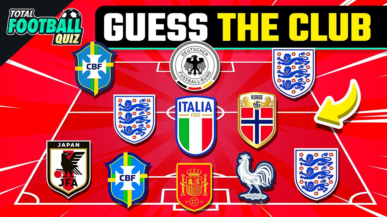 Guess Football Team by Player Nationalities 2023/24 ⚽