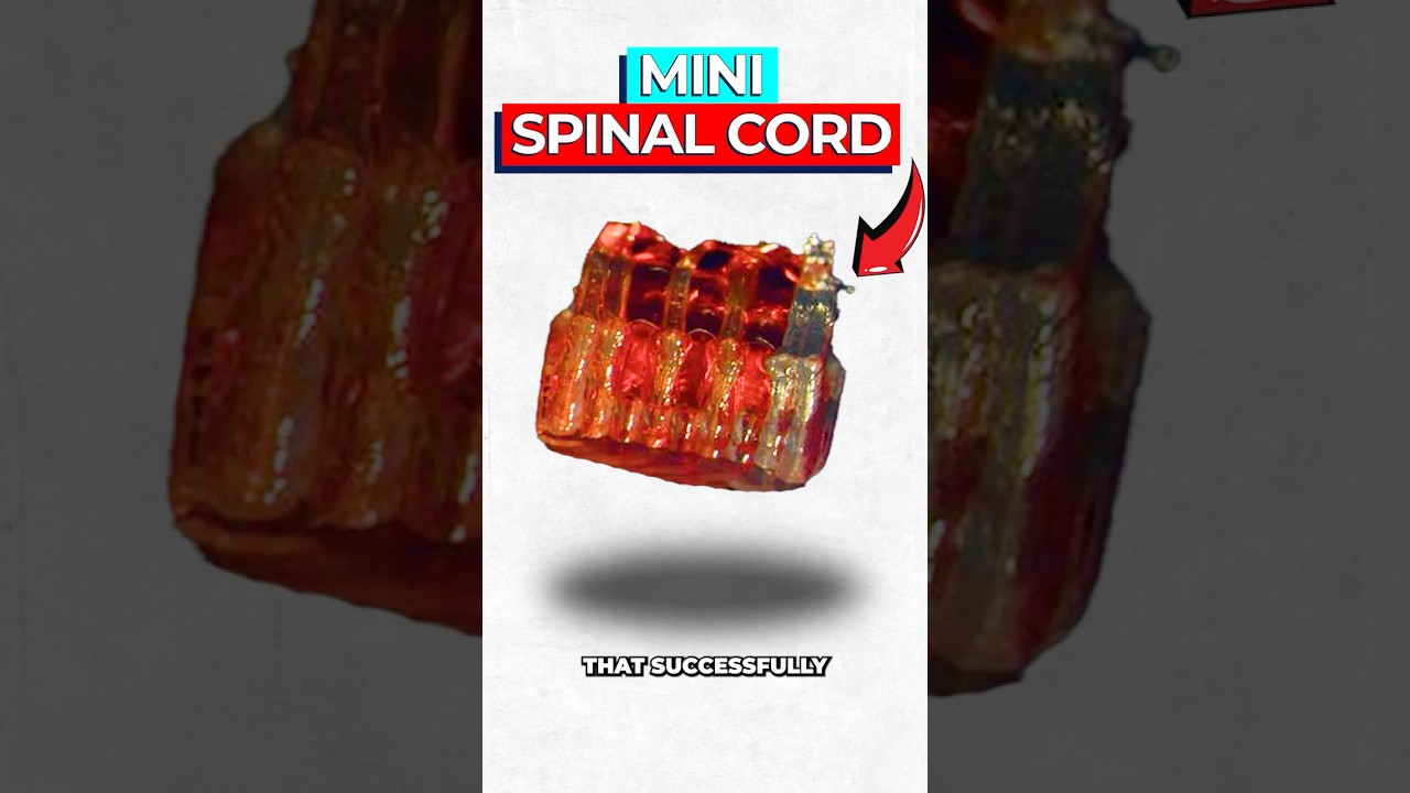 Breakthrough: 3D-Printed Spinal Cords Restore Mobility in Paralysis Rats 🧬