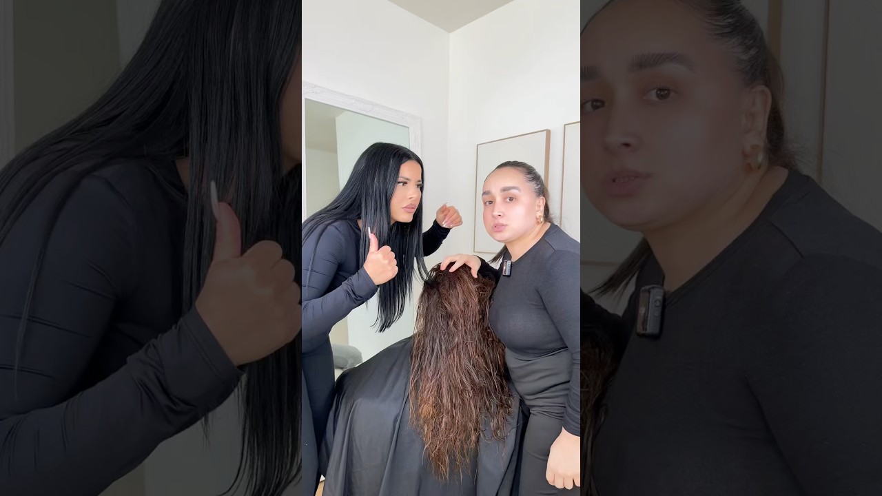 Perfect Indian Hair Straightening for Work 👹