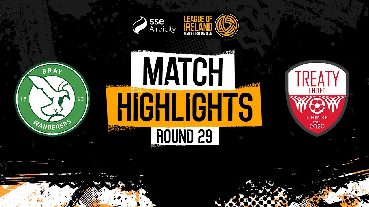 Bray Wanderers Dominates Treaty United 5-0 | SSE Airtricity First Division Highlights ⚽