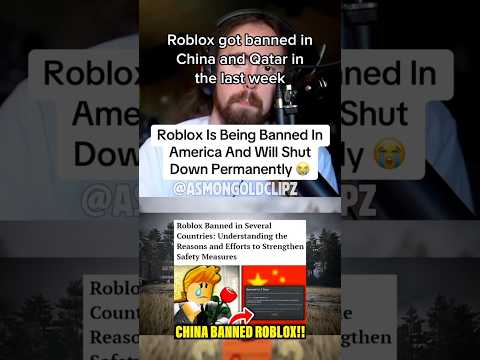 Roblox Banned in Multiple Countries #shorts