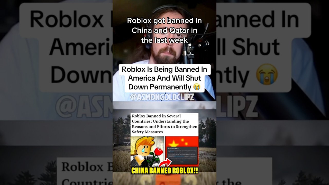 Roblox Banned in Several Countries 🌍 | What You Need to Know