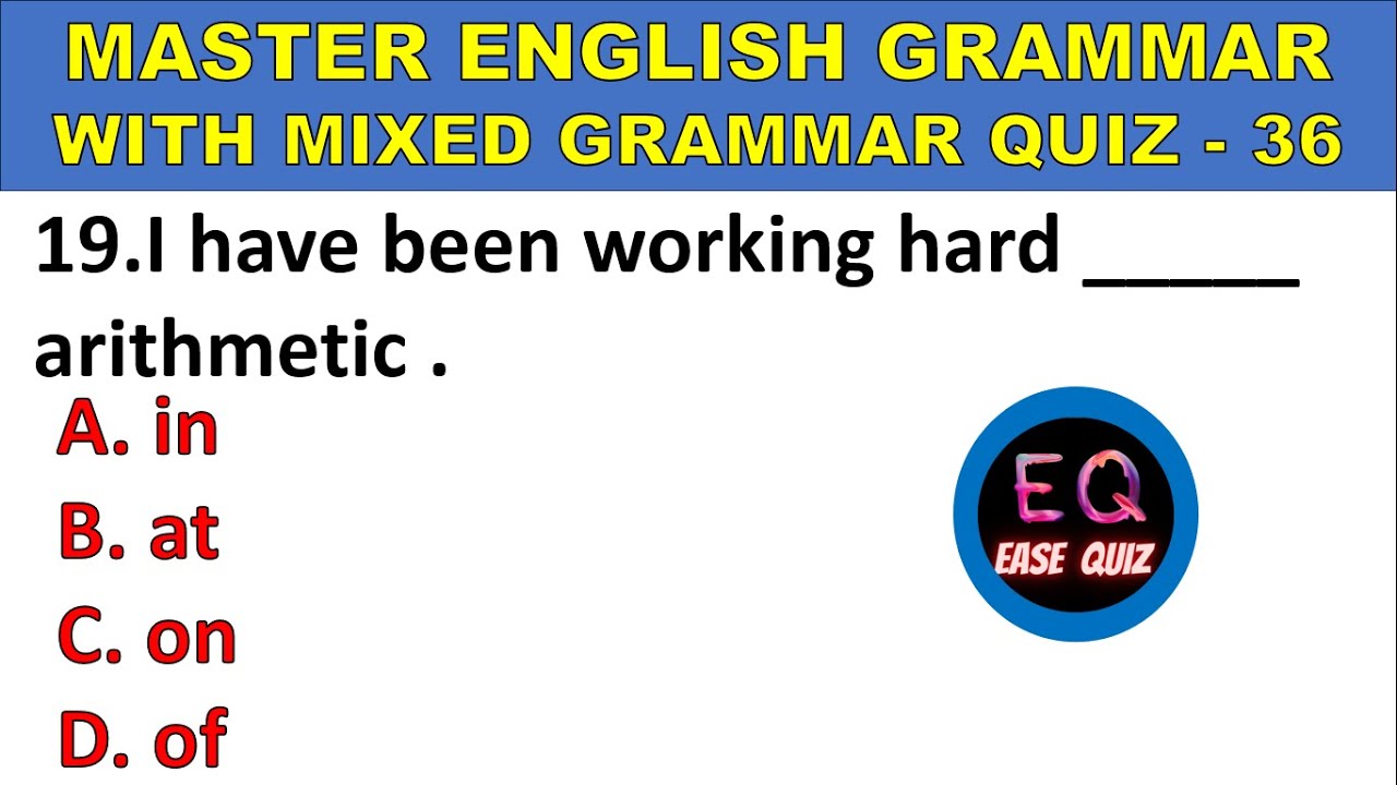 Ace Your English Test: Tenses, Modals & More! ๐