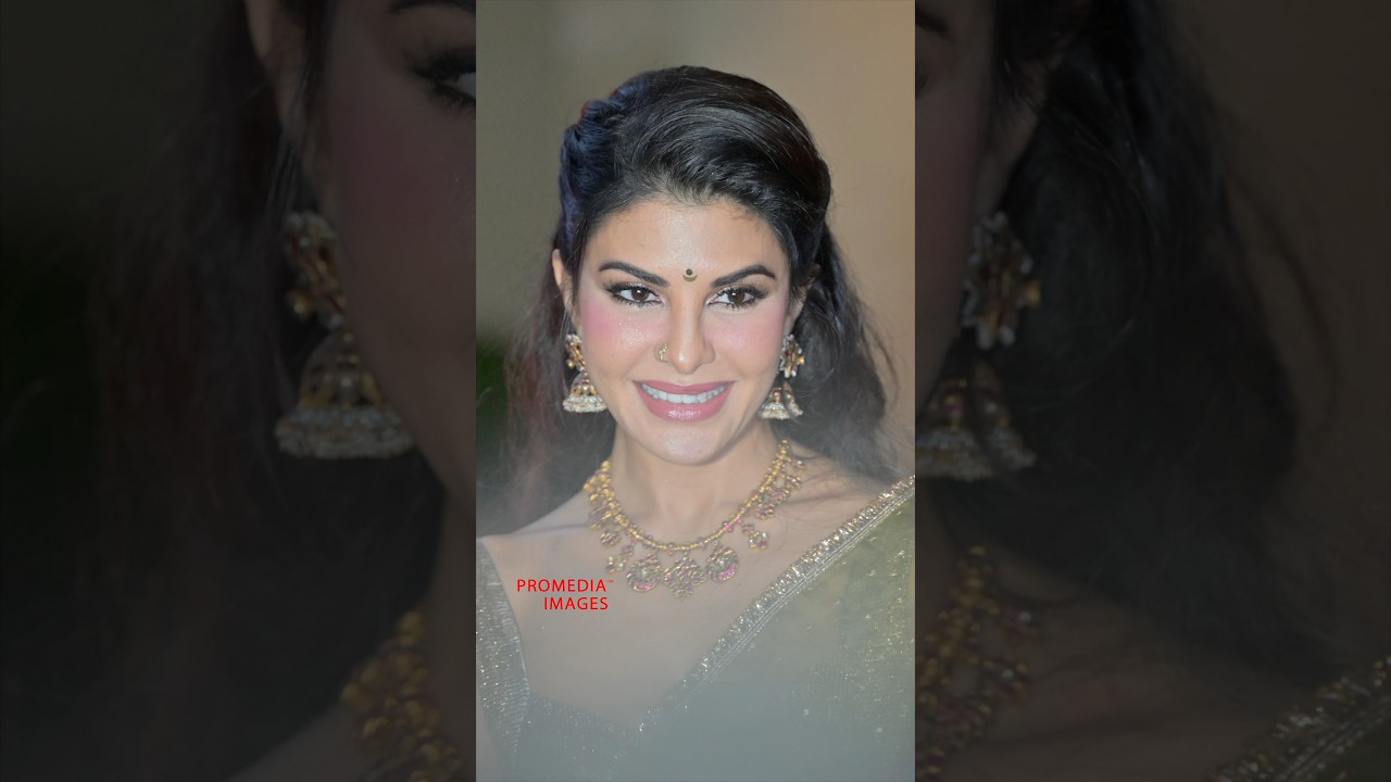 Jacqueline Fernandez Dazzles at Ganpati Celebrations 2025 ✨