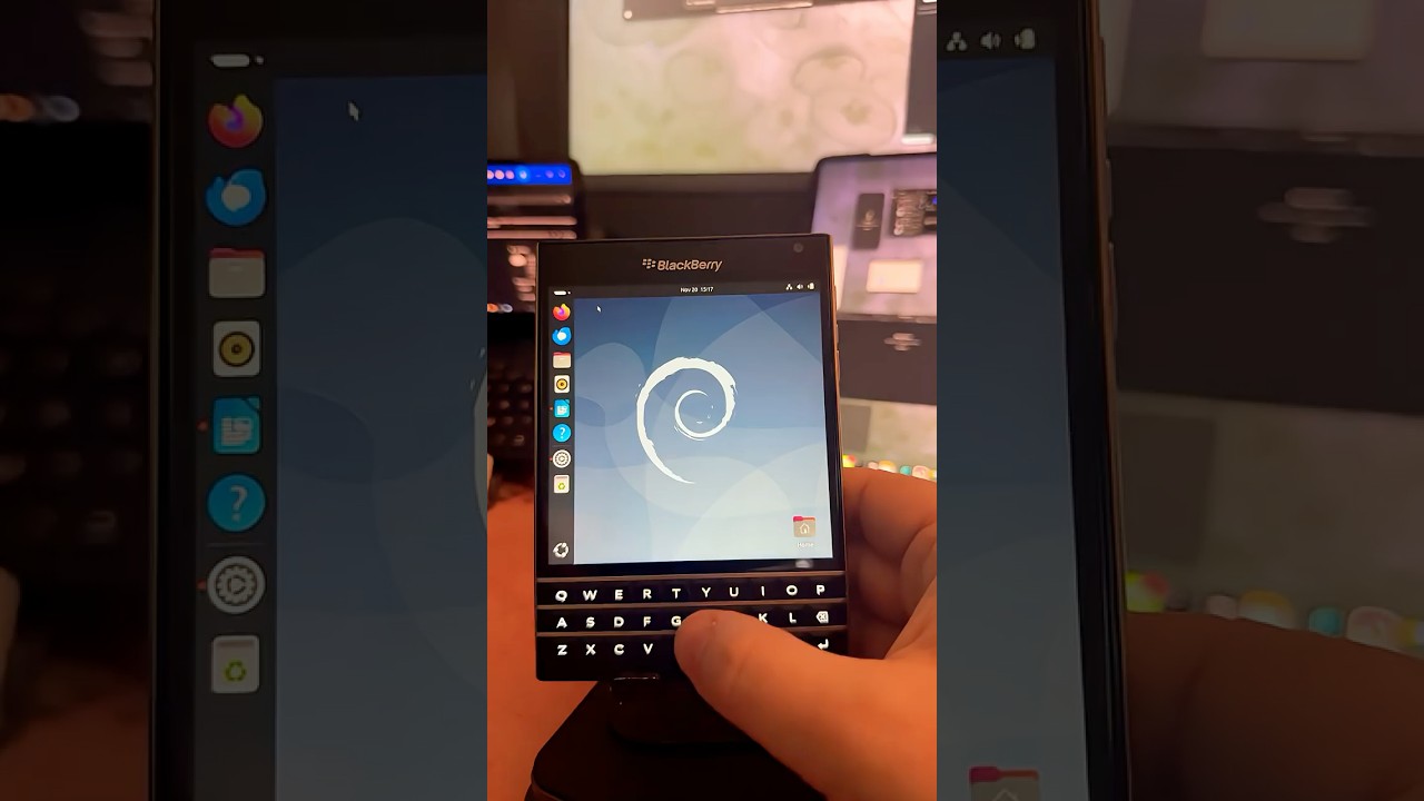 Ubuntu 24.04 on BlackBerry Passport 🚀