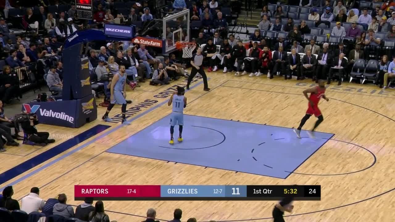 First Quarter Highlights: Memphis Grizzlies vs. Toronto Raptors 🏀