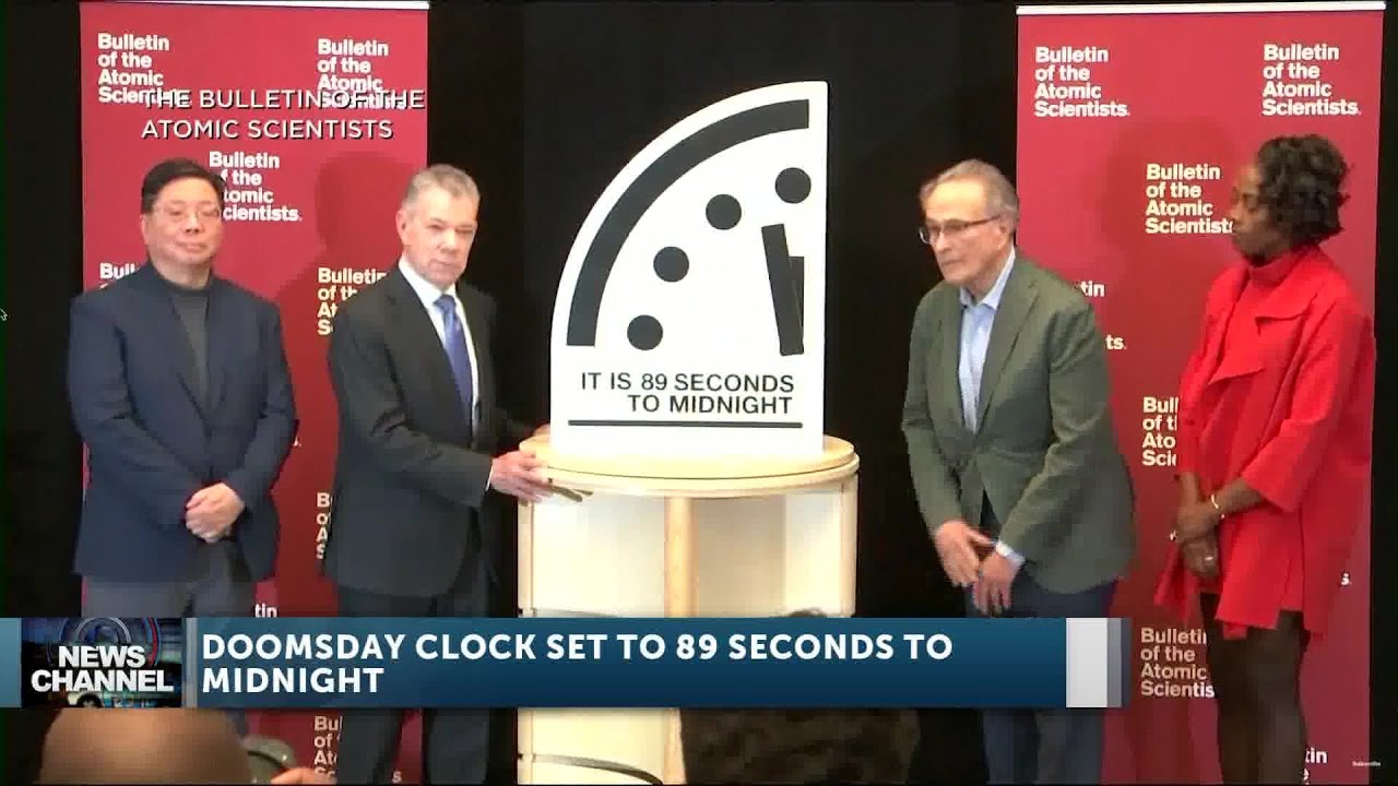 Doomsday Clock 2025: Scientists Set New Record at 89 Seconds to Midnight ⏳
