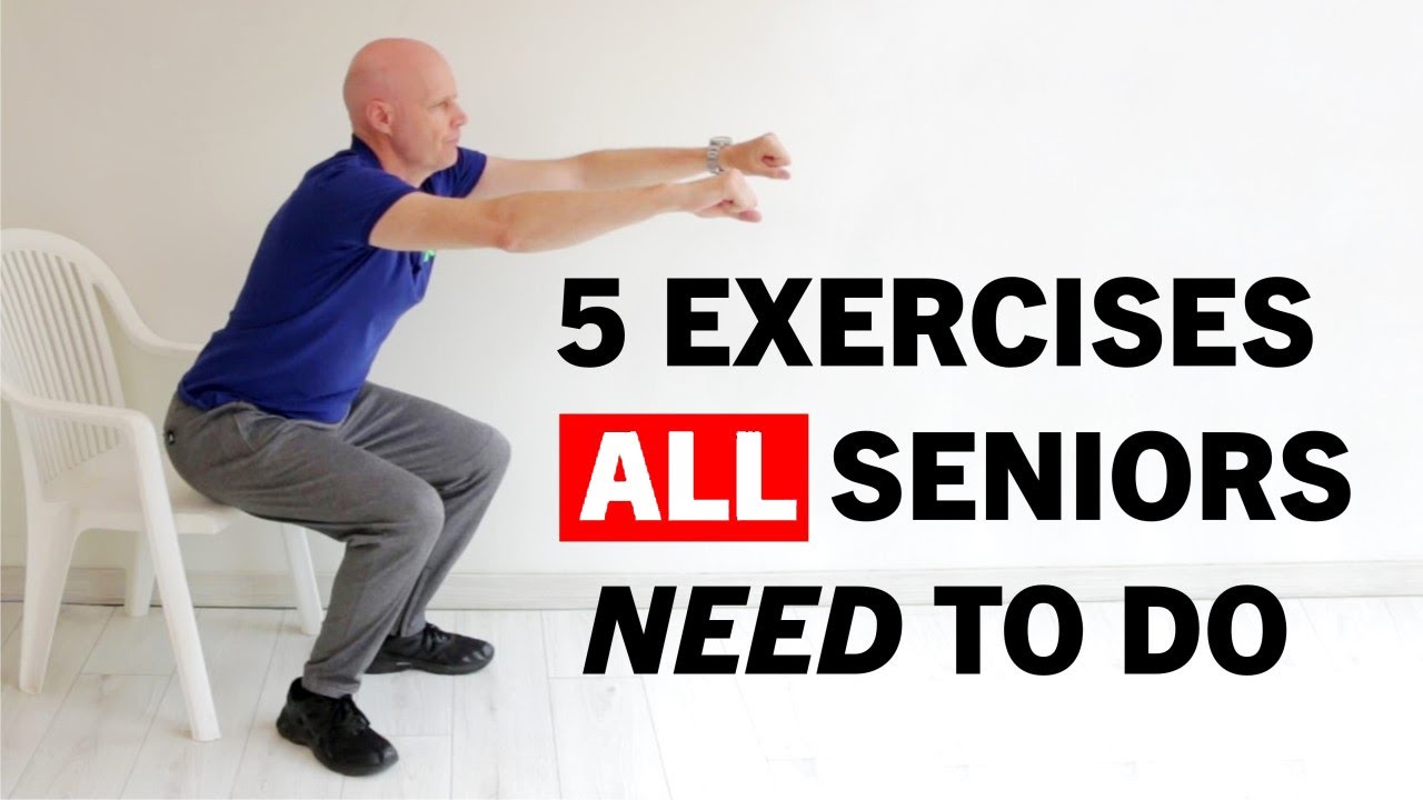5 ESSENTIAL Exercises For People Over 60