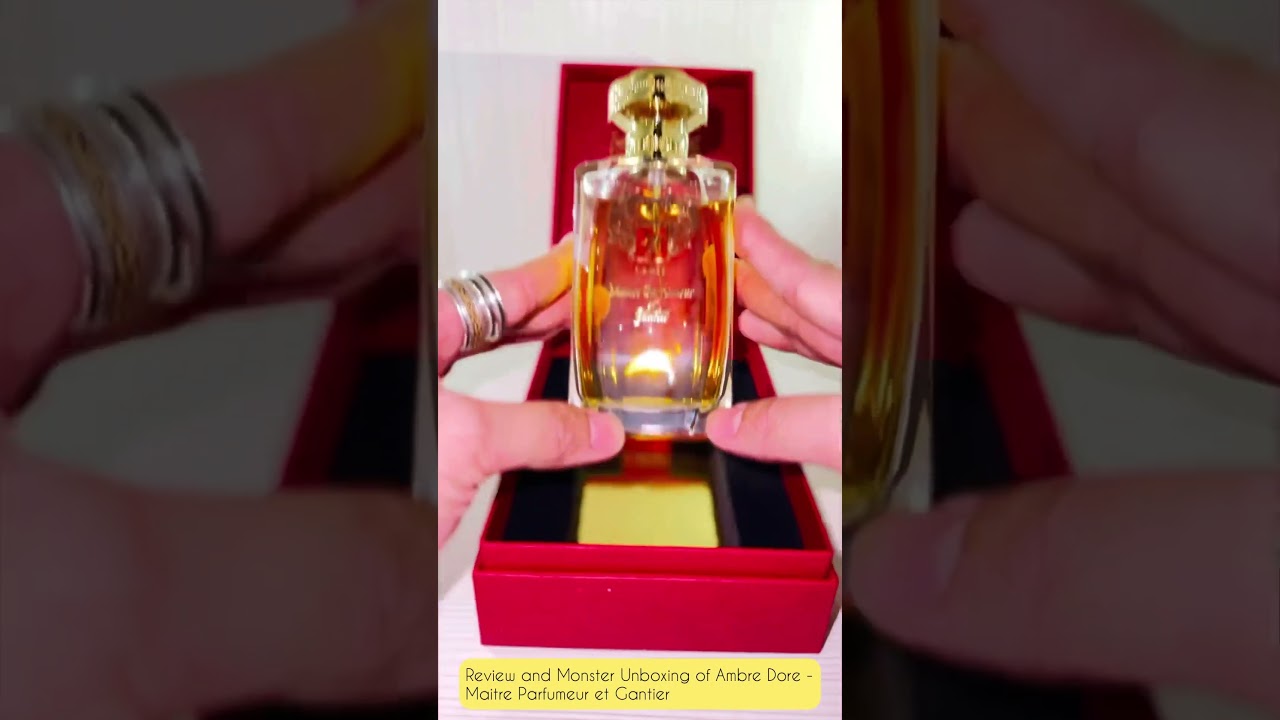 Ambre Dore Unboxing & Review 🌟 | Maitre Parfumeur et Gantier