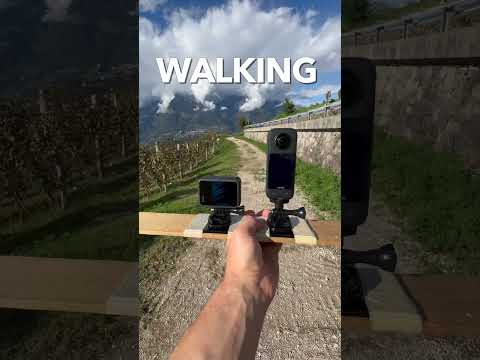 GoPro Hero 12 vs Insta360 X3 Stabilization Test #goprohero12 #insta360x3