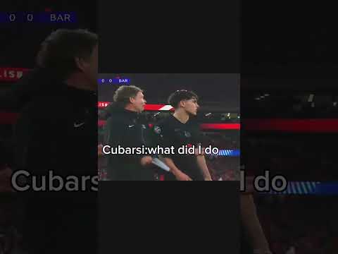 He didn’t do anything wrong 😢🥺#cubarsi #football #edit #ucl #barcelona