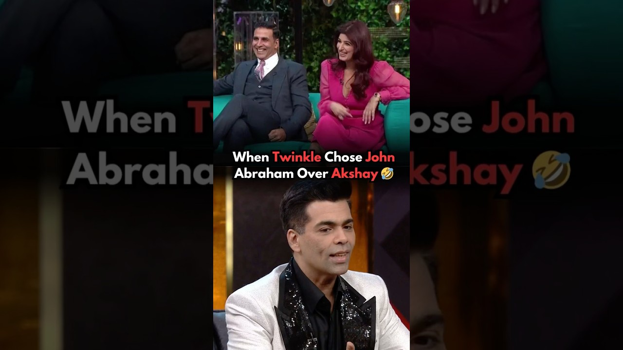 Twinkle Chooses John Abraham Over Akshay Kumar on Koffee With Karan ☕️