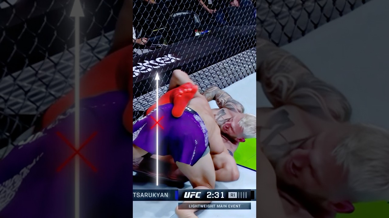 Arman Tsarukyan's Guillotine Escape Technique 🥋