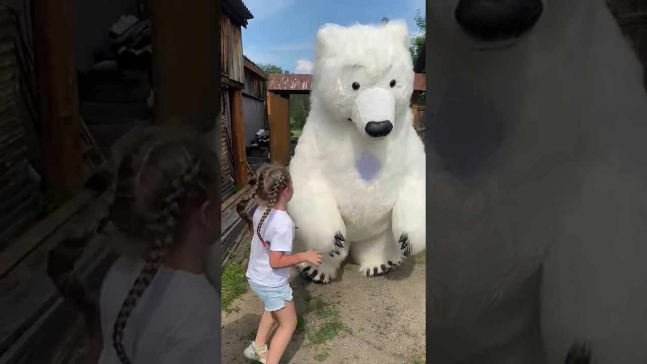 Поздравление от белого медведя 🐻 на день рождения