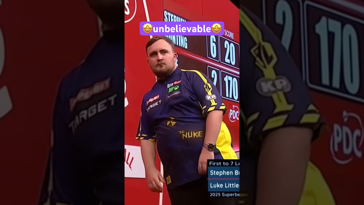 Big Fish Luke Littler's Darts Training 🏆