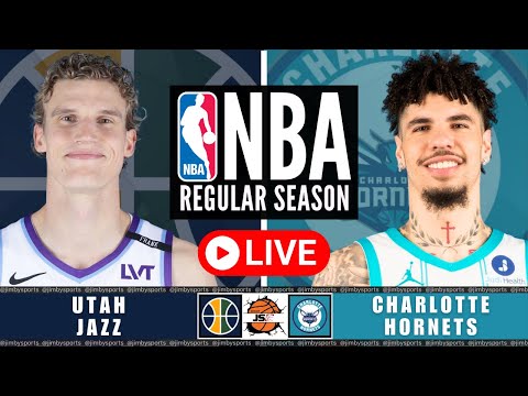 Utah Jazz vs Charlotte Hornets NBA Live Scoreboard Today 2025