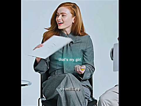 Sadie was just so proud of her 😭 | 'Stranger Things Cast' Edit