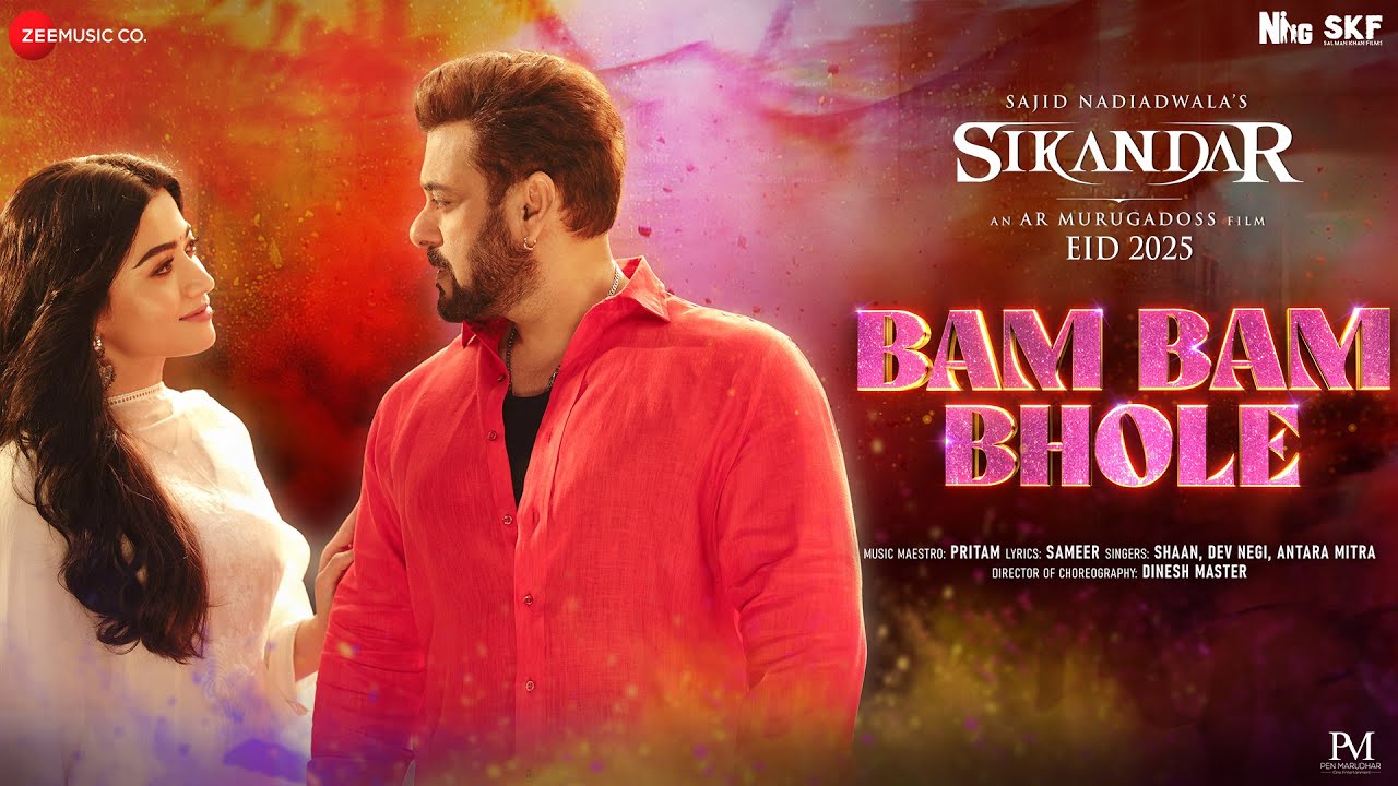 Bam Bam Bhole | Sikandar | Salman Khan & Rashmika Mandanna
