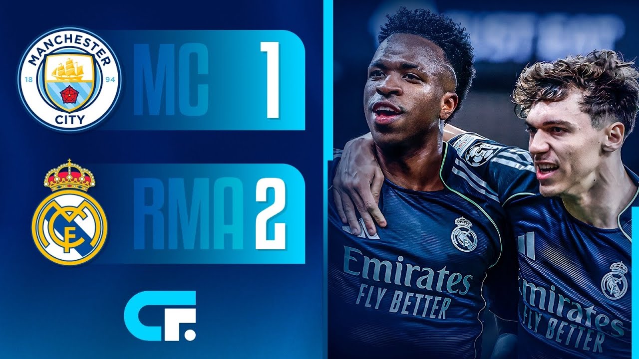 Manchester City vs Real Madrid Live - Champions League Octavos
