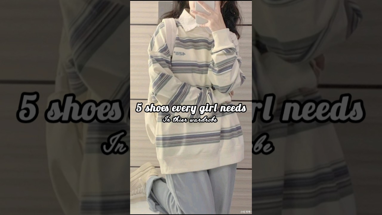 5 shoes every girl needs #aesthetickorean #koreanglowup #koreanbeautytips #kpop #glowup #shorts