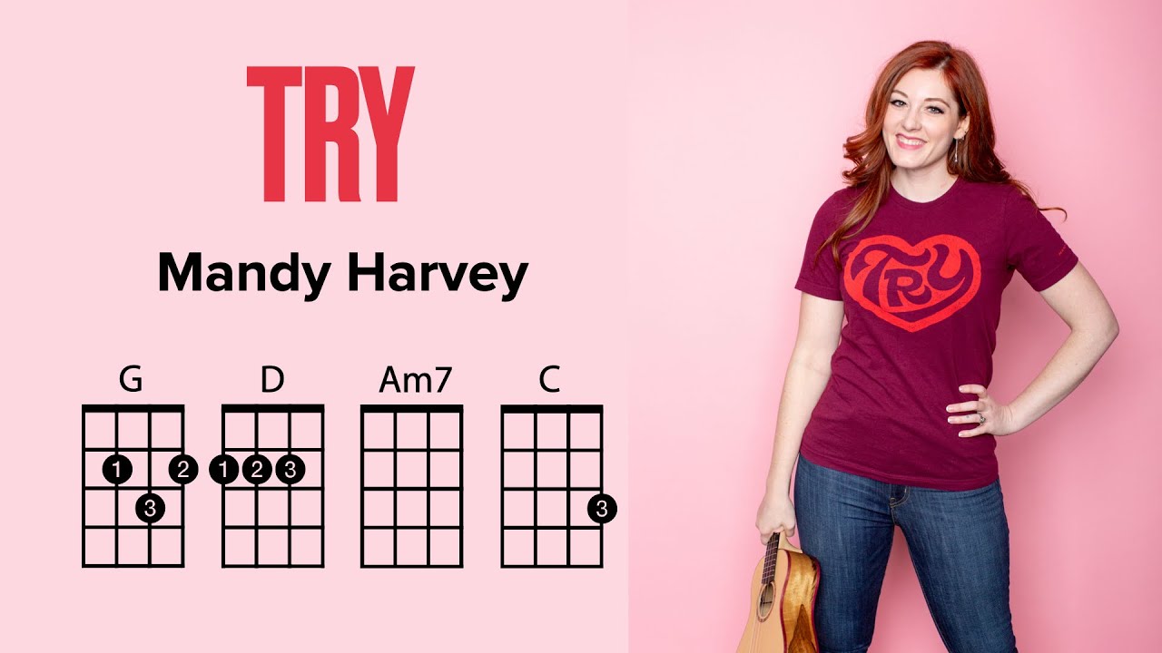 Try by Mandy Harvey - Ukulele Play-Along 🎶