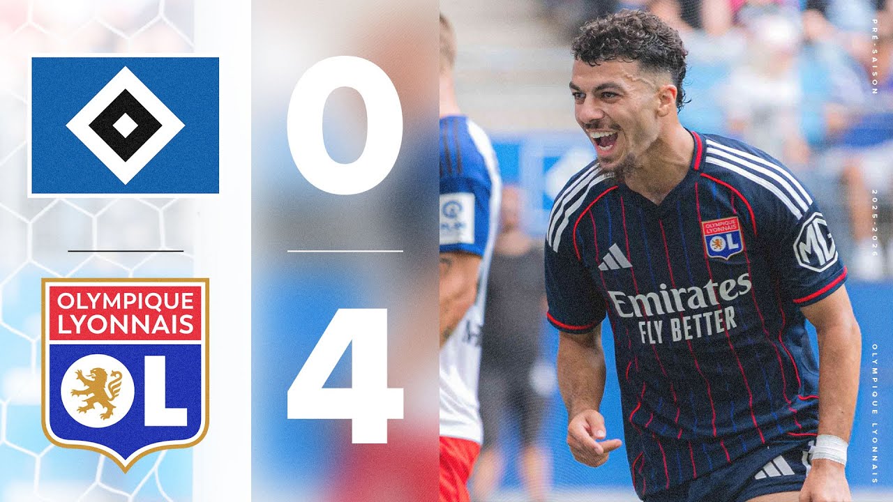 Hambourg SV - OL : Large victoire des Gones en Allemagne (0-4) ⚽