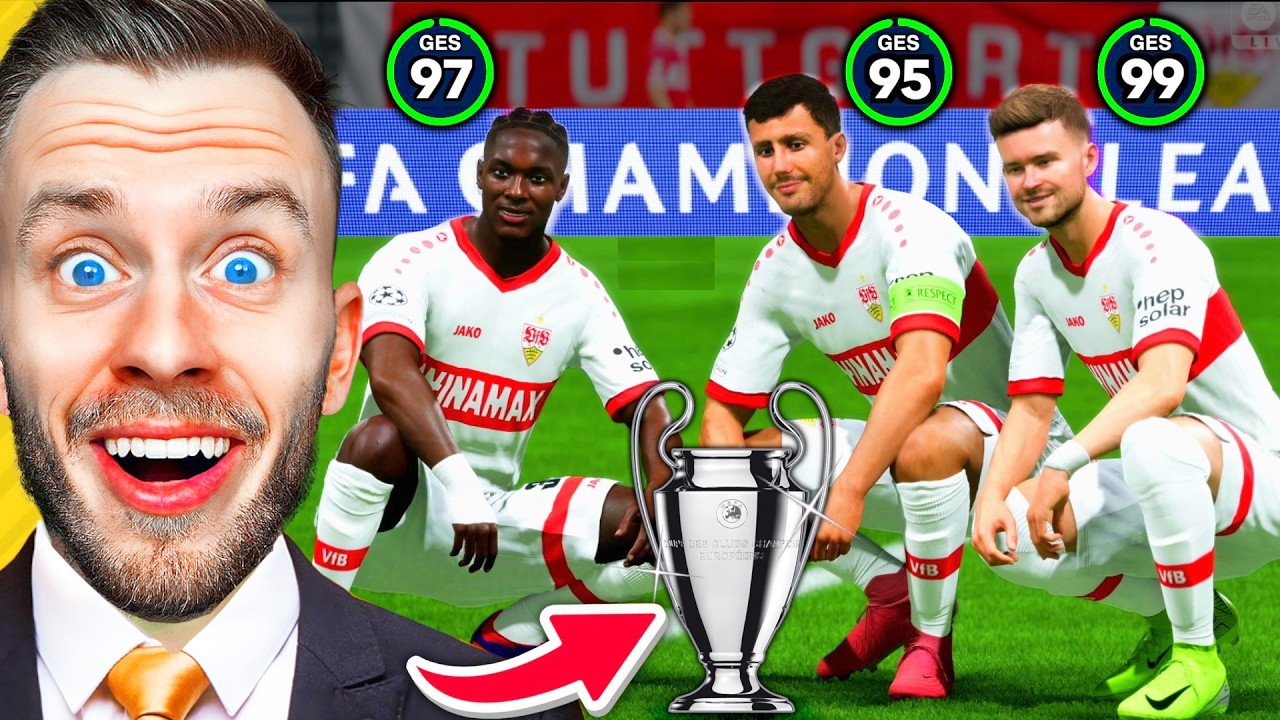 Werde ich den VfB Stuttgart zum Champions League Sieger machen? 🔥