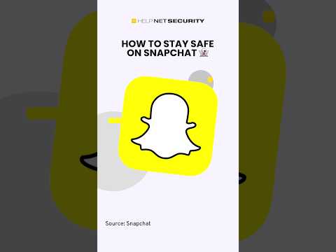 How to stay safe on Snapchat #cybersecurity #security #awareness #applicationsecurity #password #MFA