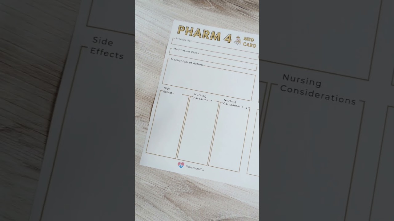Here's 4 Things To Help You Learn Pharm Faster