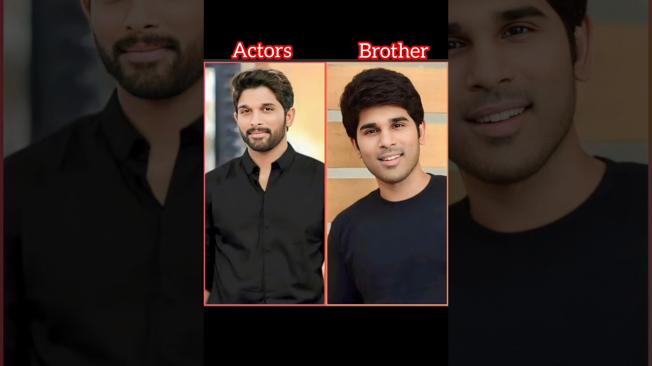 South Actors Who Are Brothers 🎬
