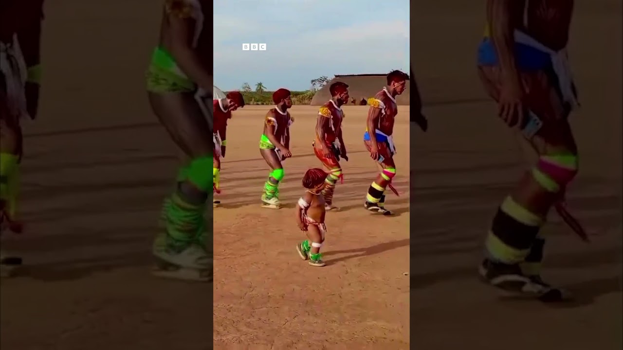 Xingu: Niño indígena honra a sus ancestros 🙏