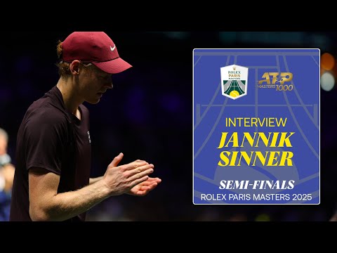 Jannik Sinner post-match interview | Rolex Paris Masters