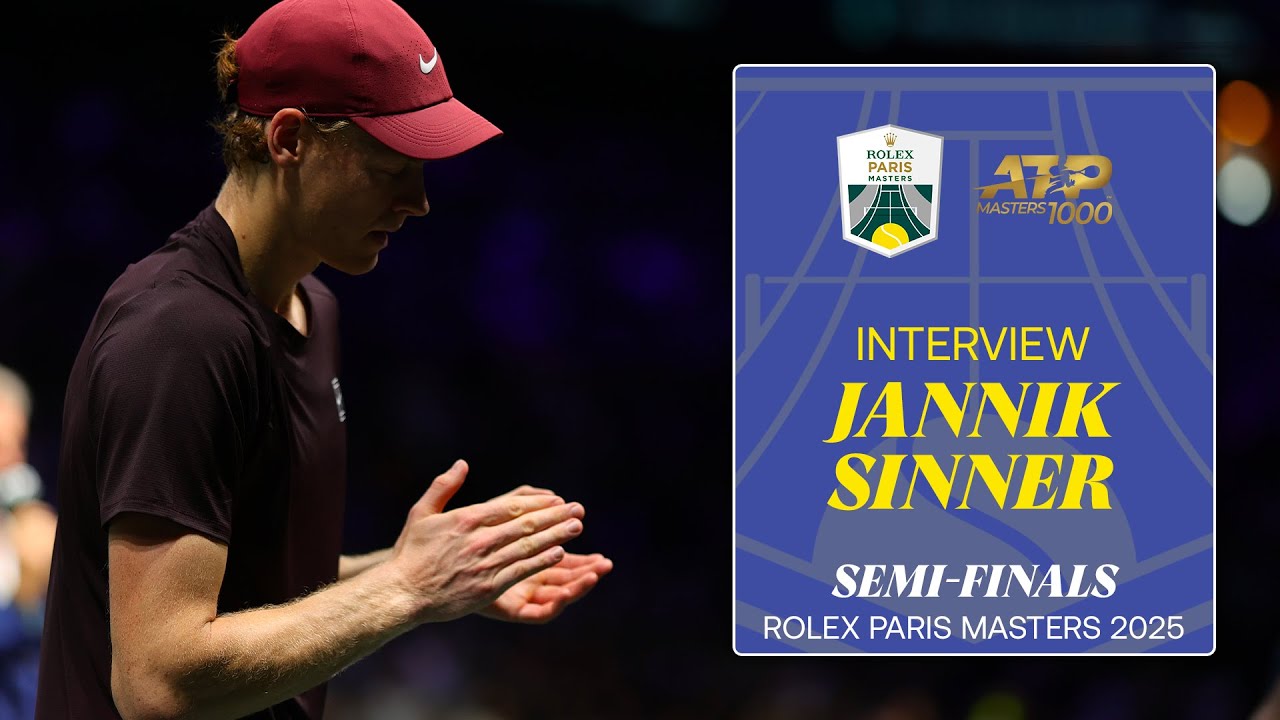 Jannik Sinner Reflects on His Performance at Rolex Paris Masters ๐พ