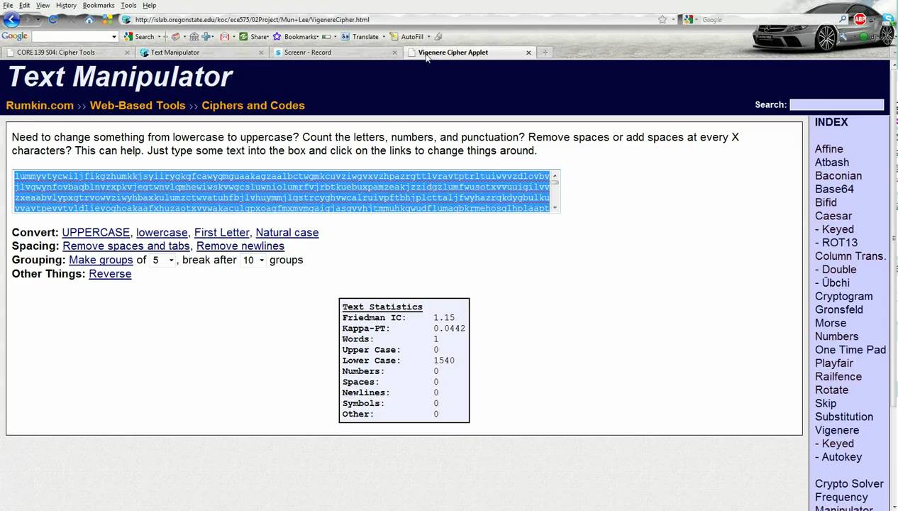 Instantly Crack a Vigenère Cipher with This Automated Method 🔓