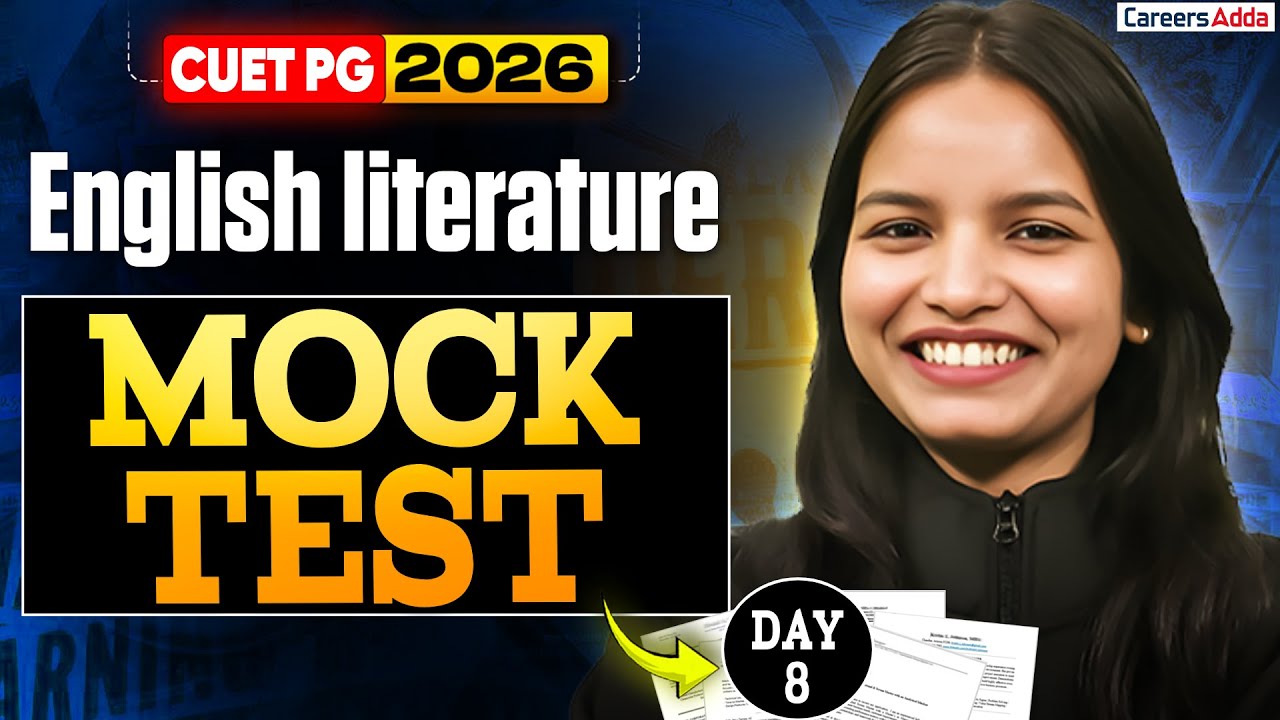 CUET PG 2026 English Literature Mock Test & Practice 📚