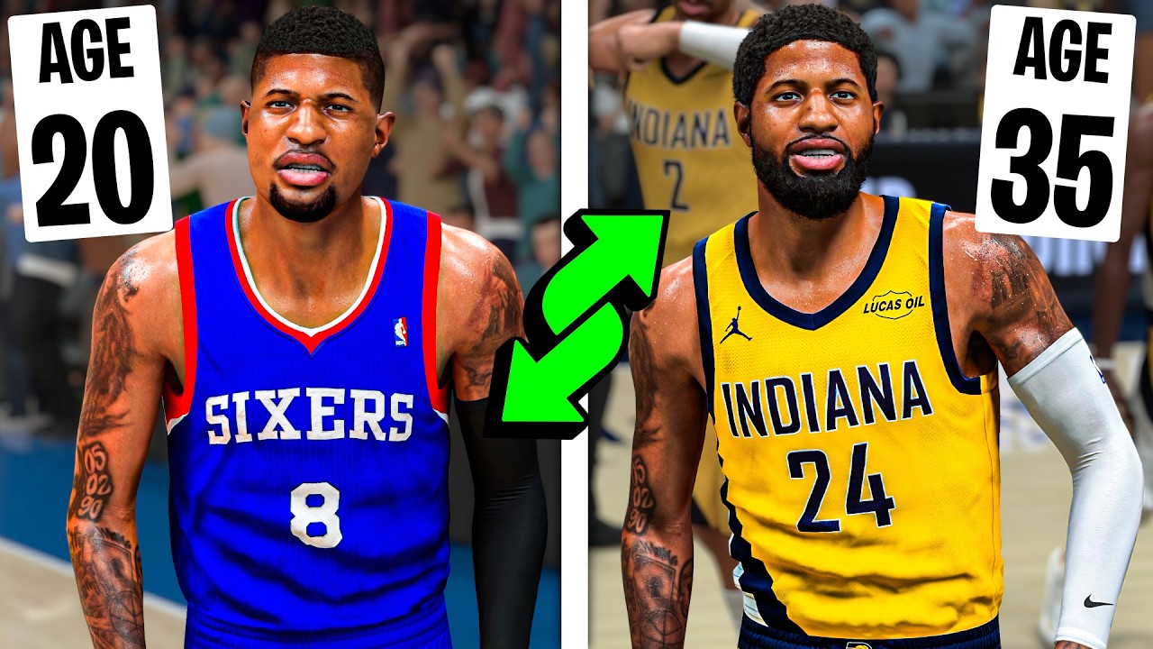 Paul George's Career in Reverse 🚀