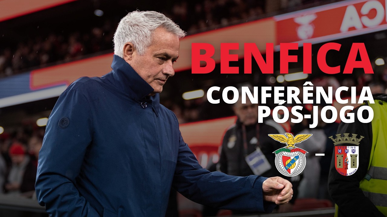 🔴 EM DIRETO | CONFERÊNCIA PÓS-JOGO | Benfica - SC Braga