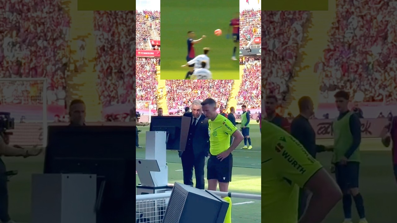 You are Ref penalty or not? #barcelona #realmadrid #laliga #elclasico