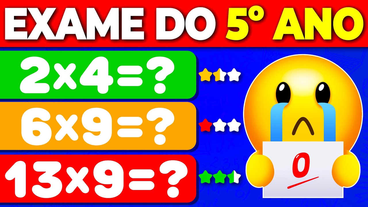 Quiz de Matemática: 170 Problemas de Adição e Subtração para Resolver Rápido