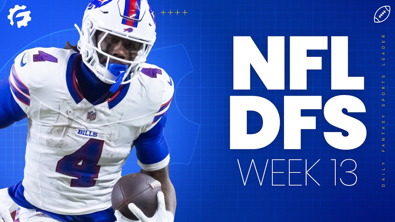 NFL DFS Picks & Strategy for Week 13 🏈