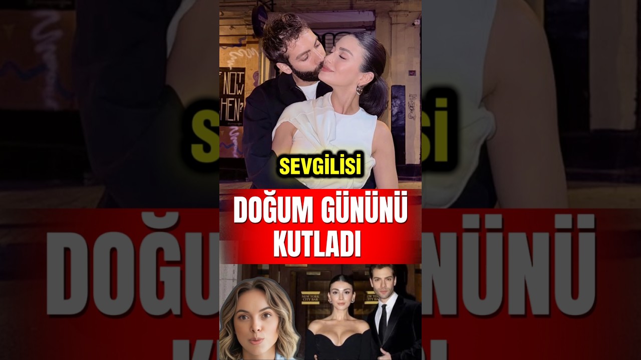 Burak Berkay Akgül Celebrates Özge Yağız's Birthday 🎉 #shorts