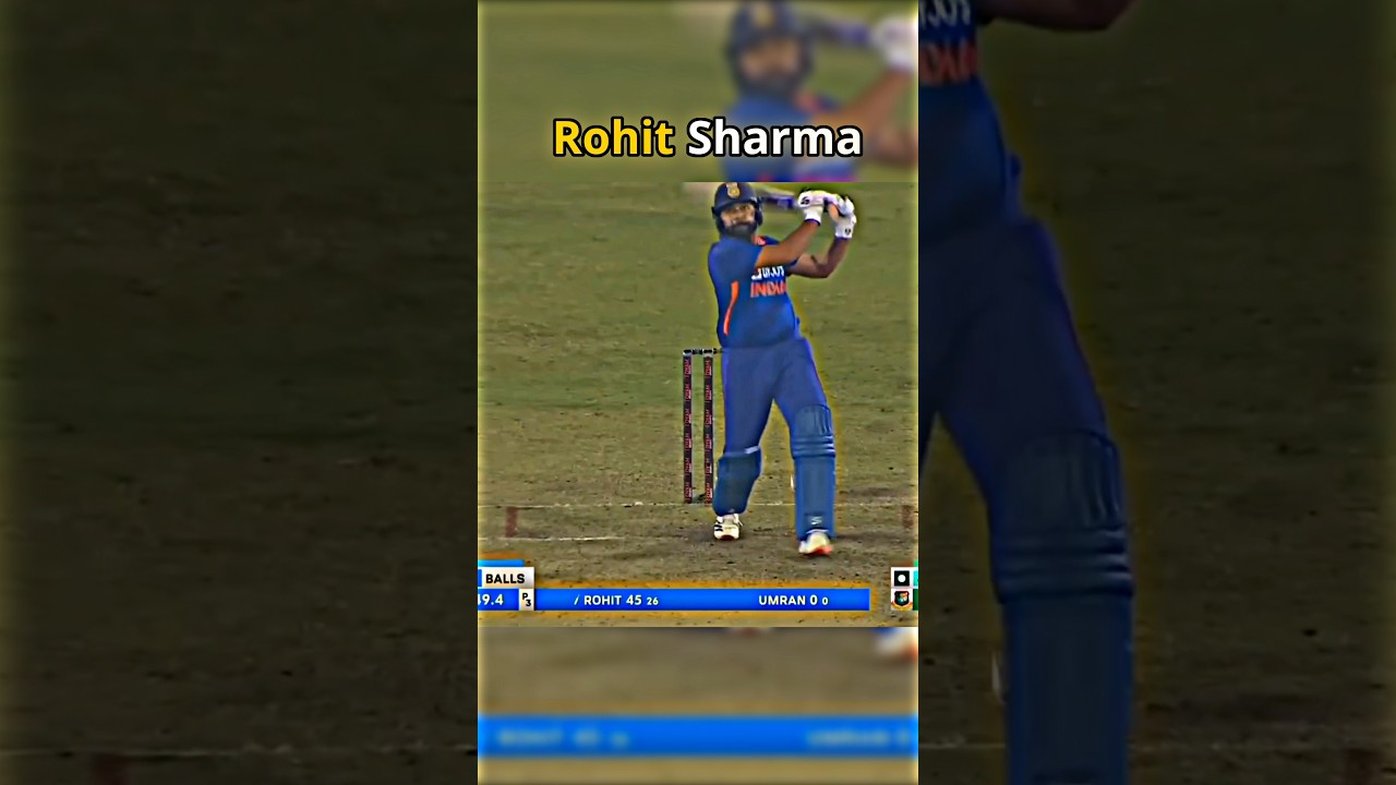 Rohit Sharma's Epic Batting Skills 🔥 | Must Watch Highlights