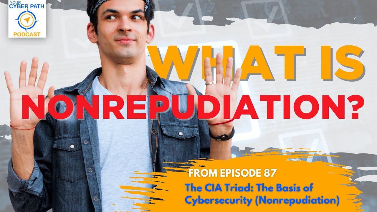 What is nonrepudiation?
