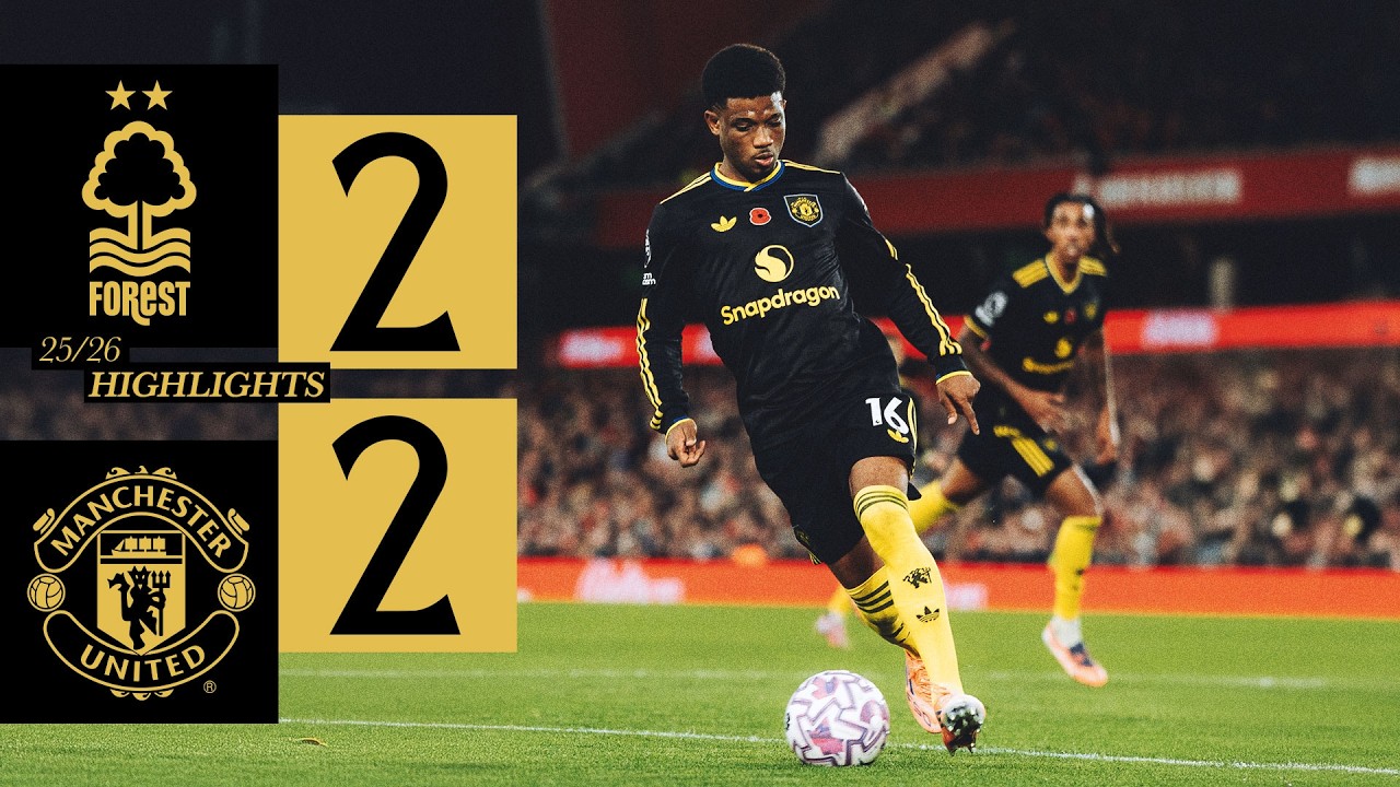 Thrilling 2-2 Draw: Nottingham Forest vs. Manchester United ⚽