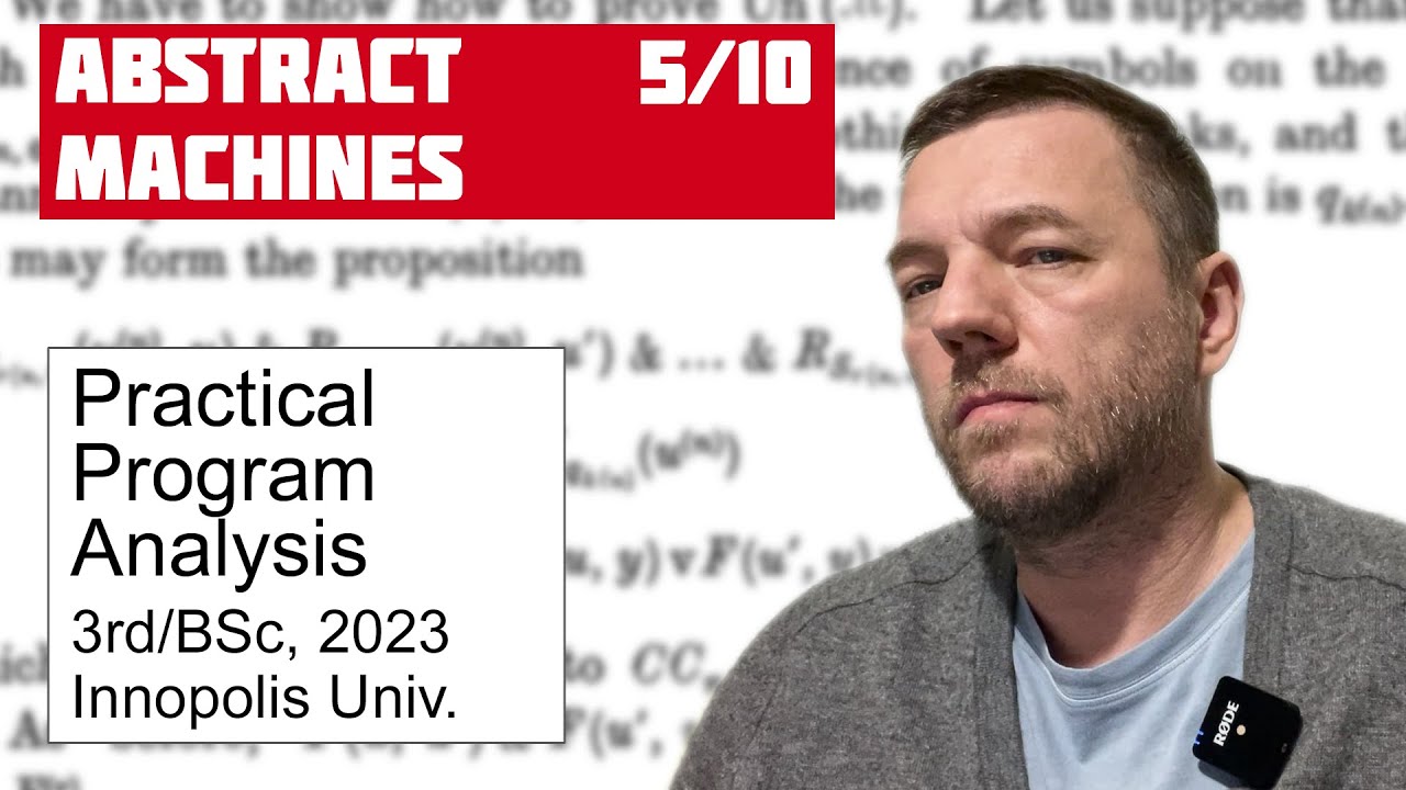 PPA 5/10: Mastering Abstract Machines for Program Analysis 🚀