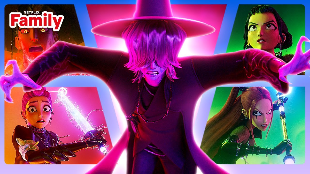 Epic Battles in KPop Demon Hunters on Netflix ⚔️