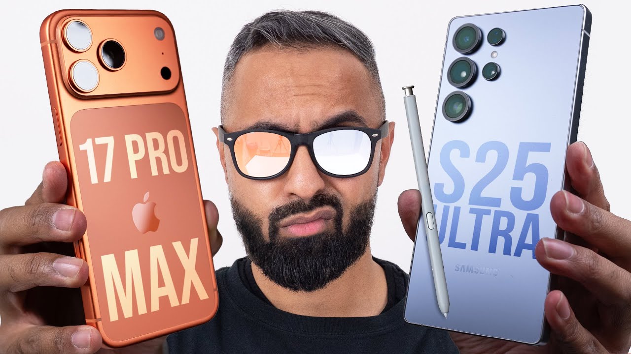 iPhone 17 Pro Max vs Samsung Galaxy S25 Ultra - Which is the Flagship KING?