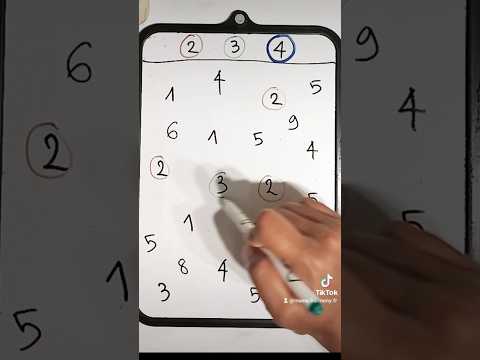 Reconnaissance visuelle des chiffres ! #chiffres #activités #123 #maternelle #montessori #nombres