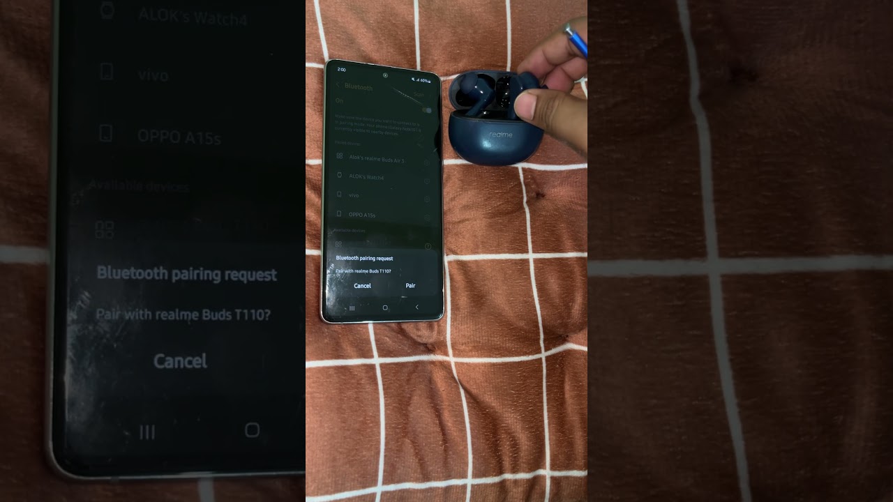 Connect Realme Buds T110 to Your Smartphone 📱